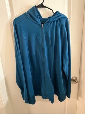 tek gear Teal Full-Zip Hoodie Sweater